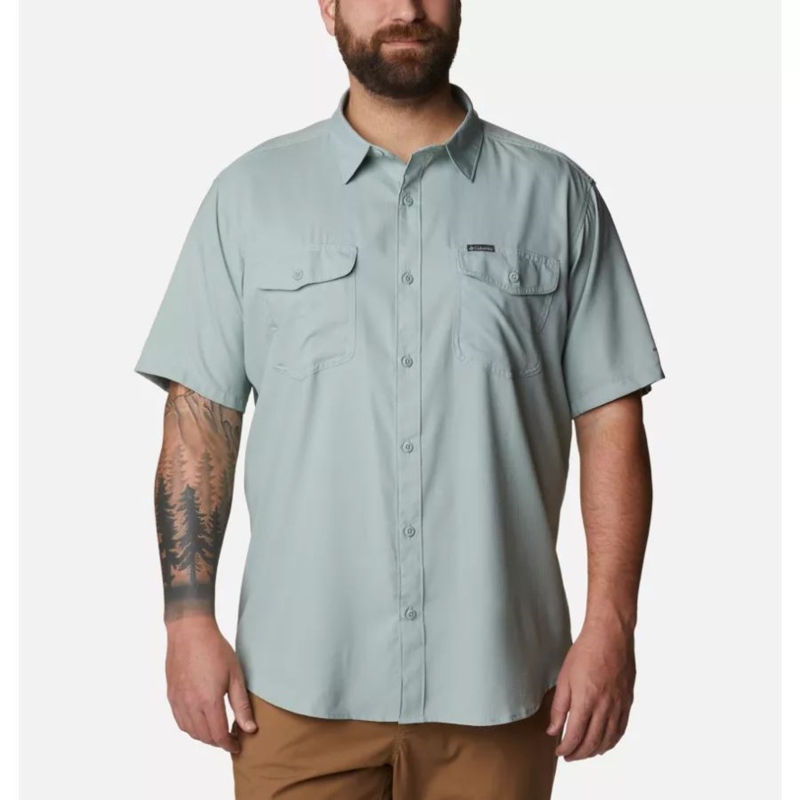 Columbia Sale Men's Utilizer II Solid Short Sleeve Shirt Big Niagara