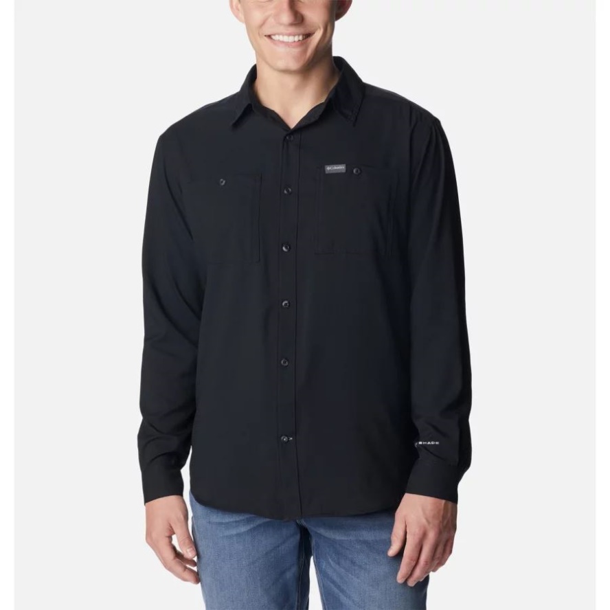 Columbia Sale Men's Utilizer Woven Long Sleeve Black