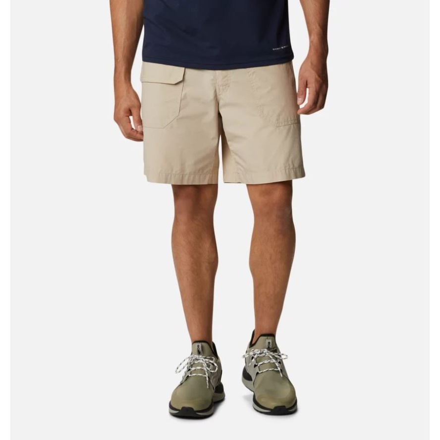 Columbia Sale Men's Washed Out Cargo Shorts Ancient Fossil