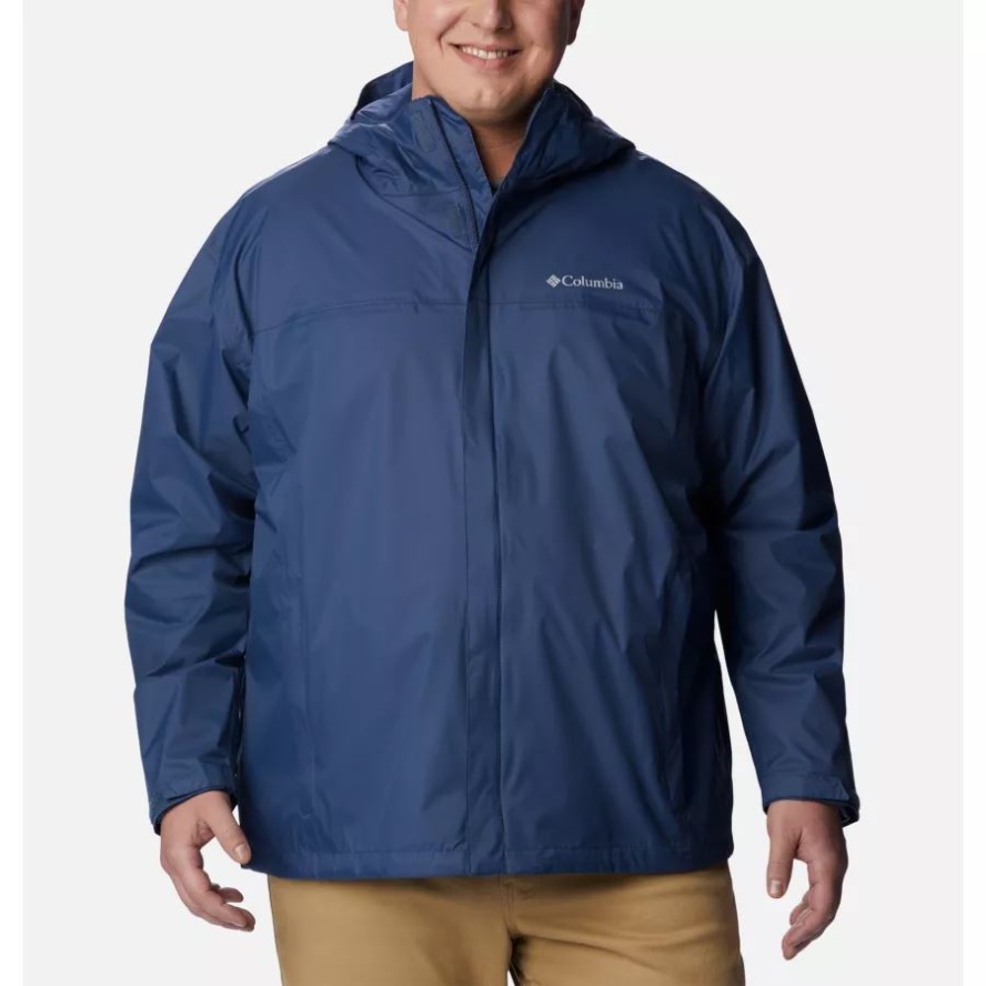 Columbia Sale Men's Watertight II Rain Jacket Big Dark Mountain