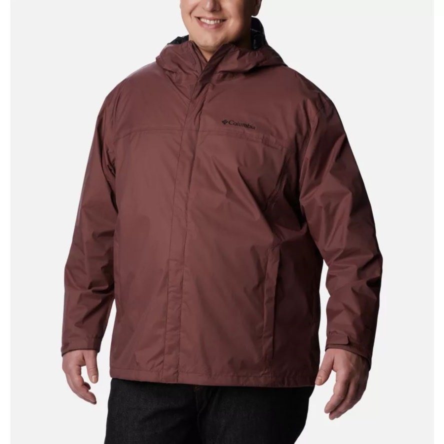 Columbia Sale Men's Watertight II Rain Jacket Big Light Raisin