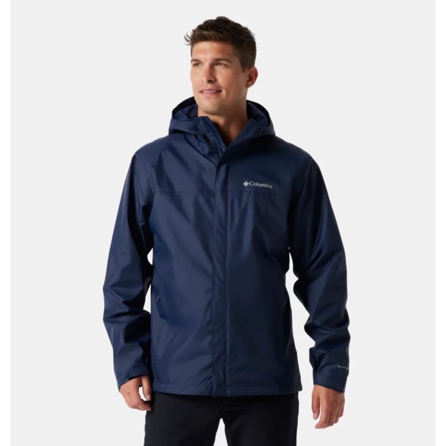 Columbia Sale Men's Watertight II Rain Jacket Collegiate Navy