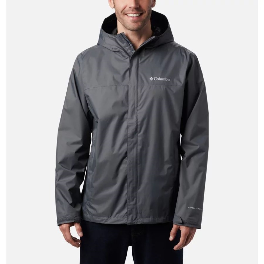 Columbia Sale Men's Watertight II Rain Jacket Tall Graphite