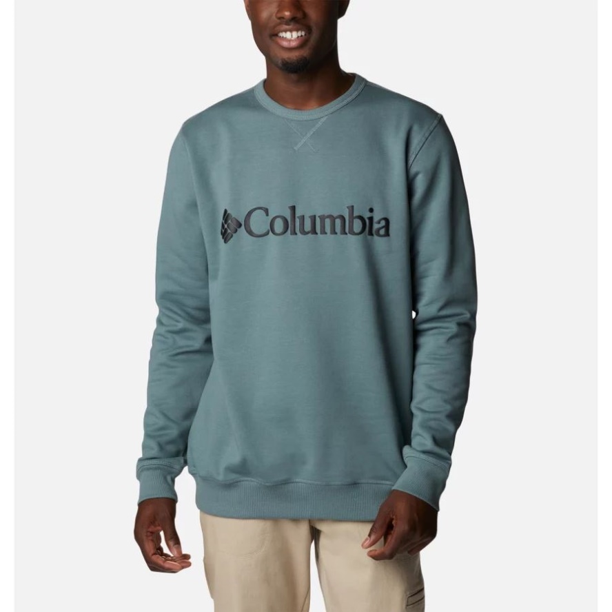 Columbia Sale Metal/CSC Branded Logo Men's Columbia Sale Logo Fleece Crew
