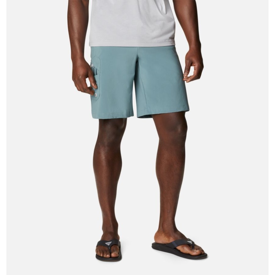 Columbia Sale Metal/Cool Grey Men's PFG Terminal Tackle Shorts