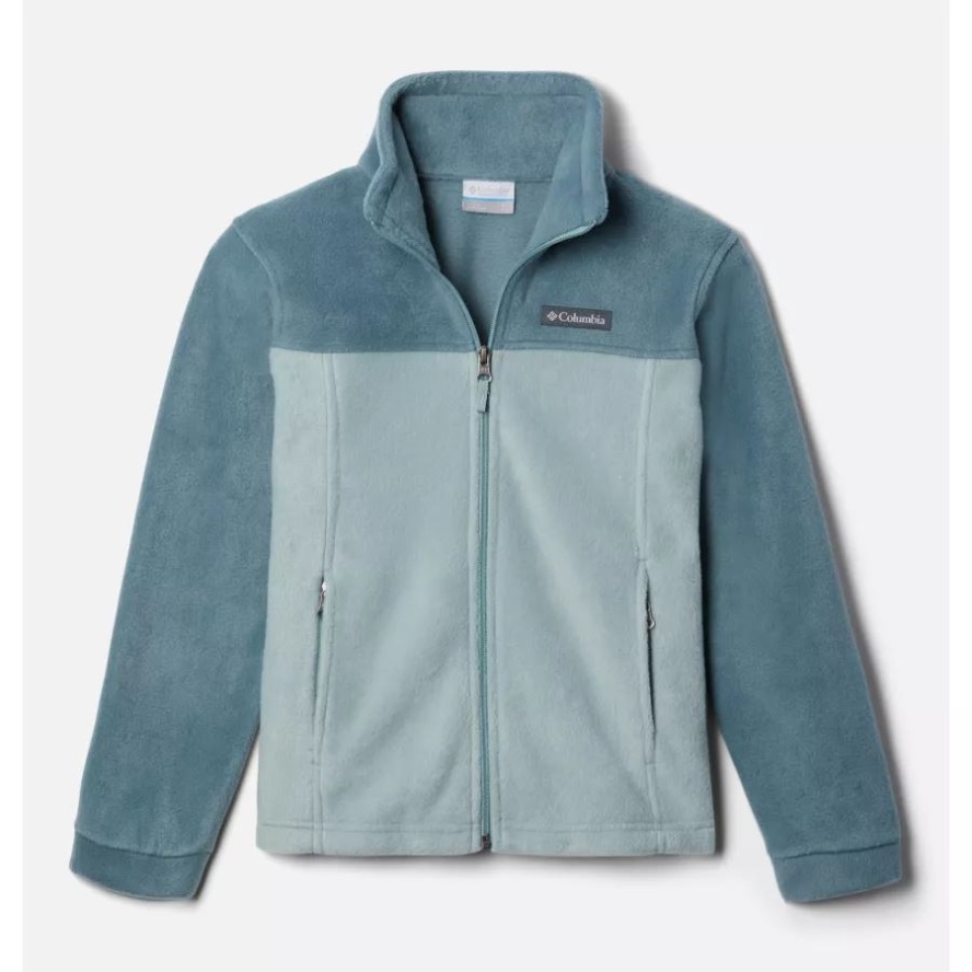 Columbia Sale Metal/Niagara Boys' Steens Mountain II Fleece Jacket