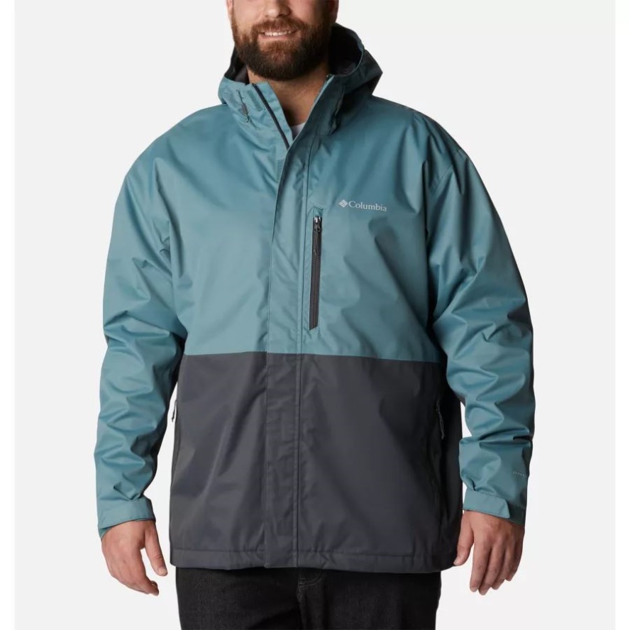 Columbia Sale Metal/Shark Men's Hikebound Rain Jacket Big
