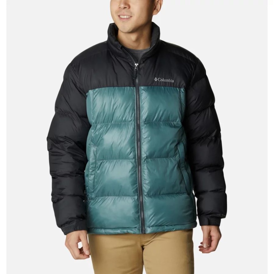 Columbia Sale Metal Shiny/Shark Men's Pike Lake Puffer Jacket