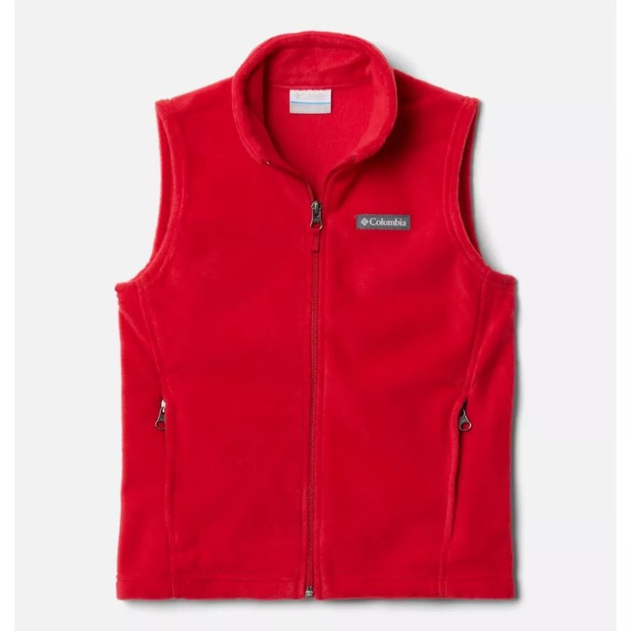 Columbia Sale Mountain Red Boys' Steens Mountain Fleece Vest