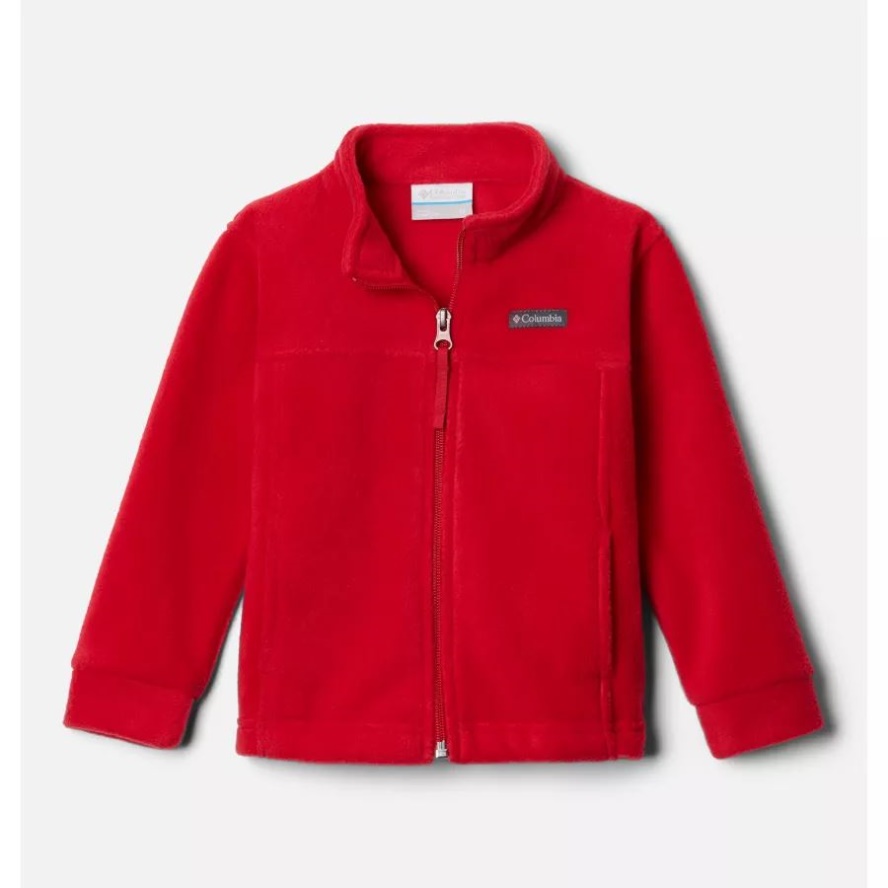 Columbia Sale Mountain Red Boys' Toddler Steens Mountain II Fleece Jacket