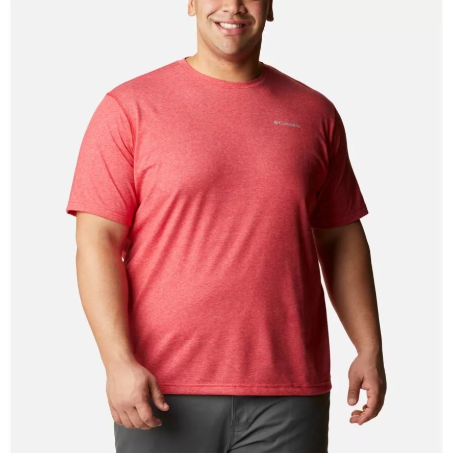 Columbia Sale Mountain Red Heather Men's Thistletown Park Crew Big