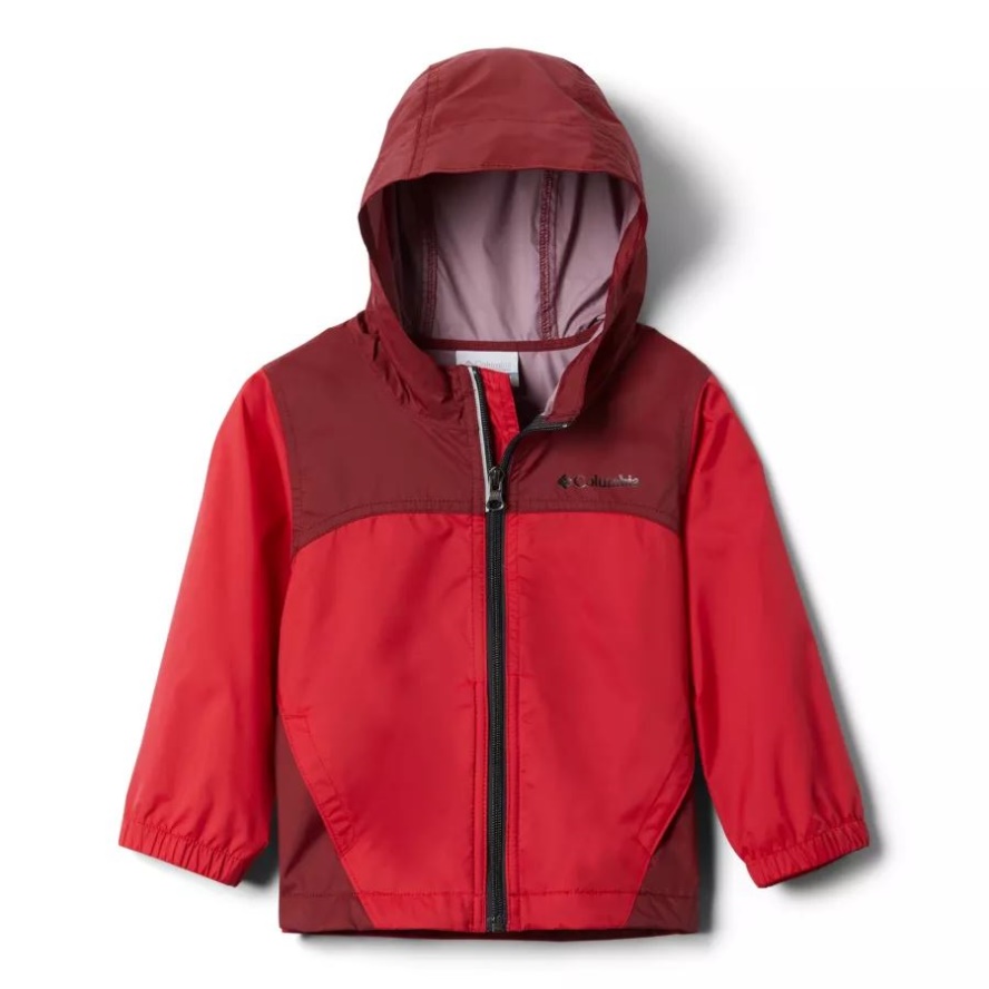 Columbia Sale Mountain Red/Red Jasper Boys' Toddler Glennaker Rain Jacket