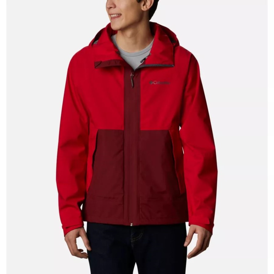 Columbia Sale Mountain Red/Red Jasper Men's Evolution Valley Jacket