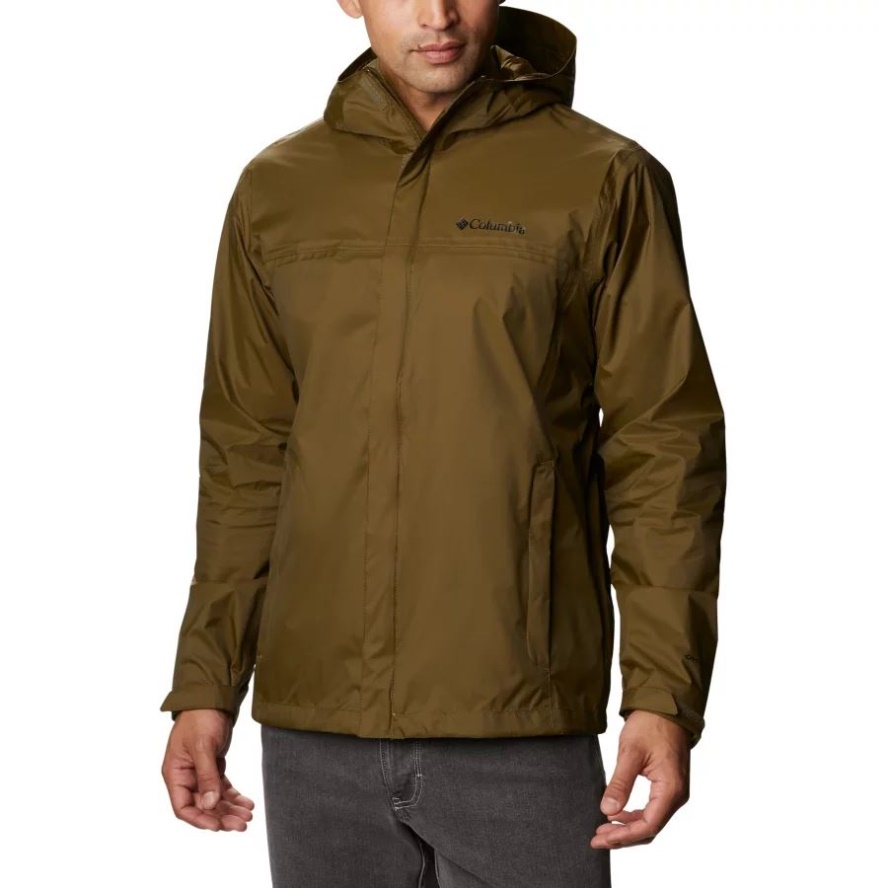 Columbia Sale New Olive Men's Watertight II Rain Jacket Tall