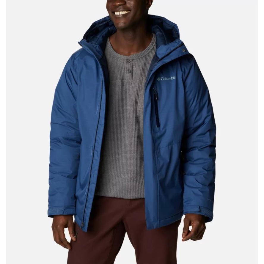 Columbia Sale Night Tide Men's Oak Harbor Insulated Waterproof Jacket