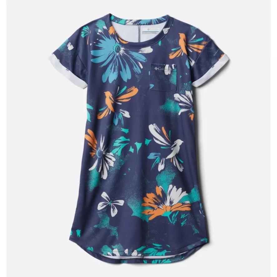 Columbia Sale Nocturnal Daisy Party Multi Girls' Parker Ridge Dress