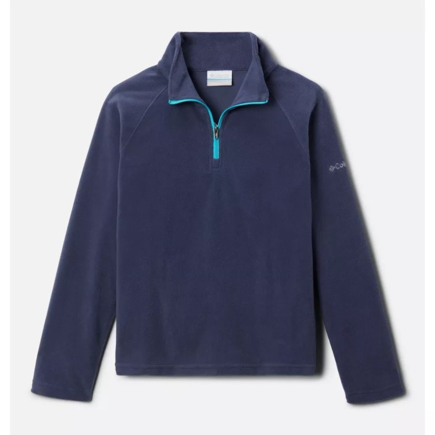 Columbia Sale Nocturnal Girls' Glacial Fleece Half Zip Jacket