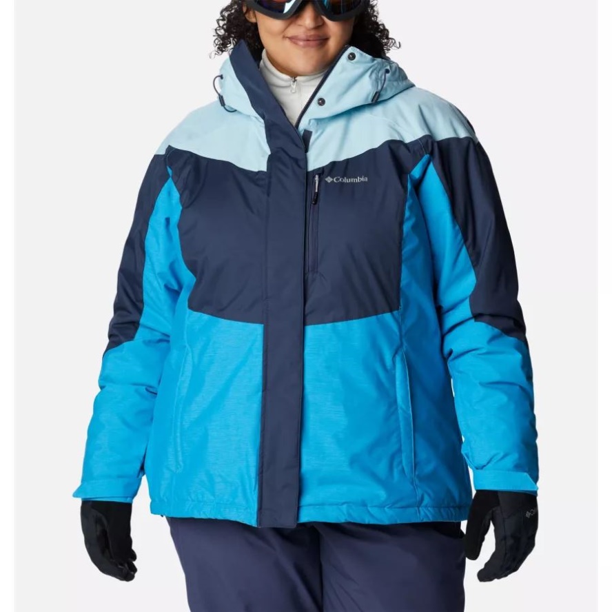 Columbia Sale Nocturnal/Spring Blue Hthr/Blue Chill Women's Rosie Run Insulated Jacket Plus Size
