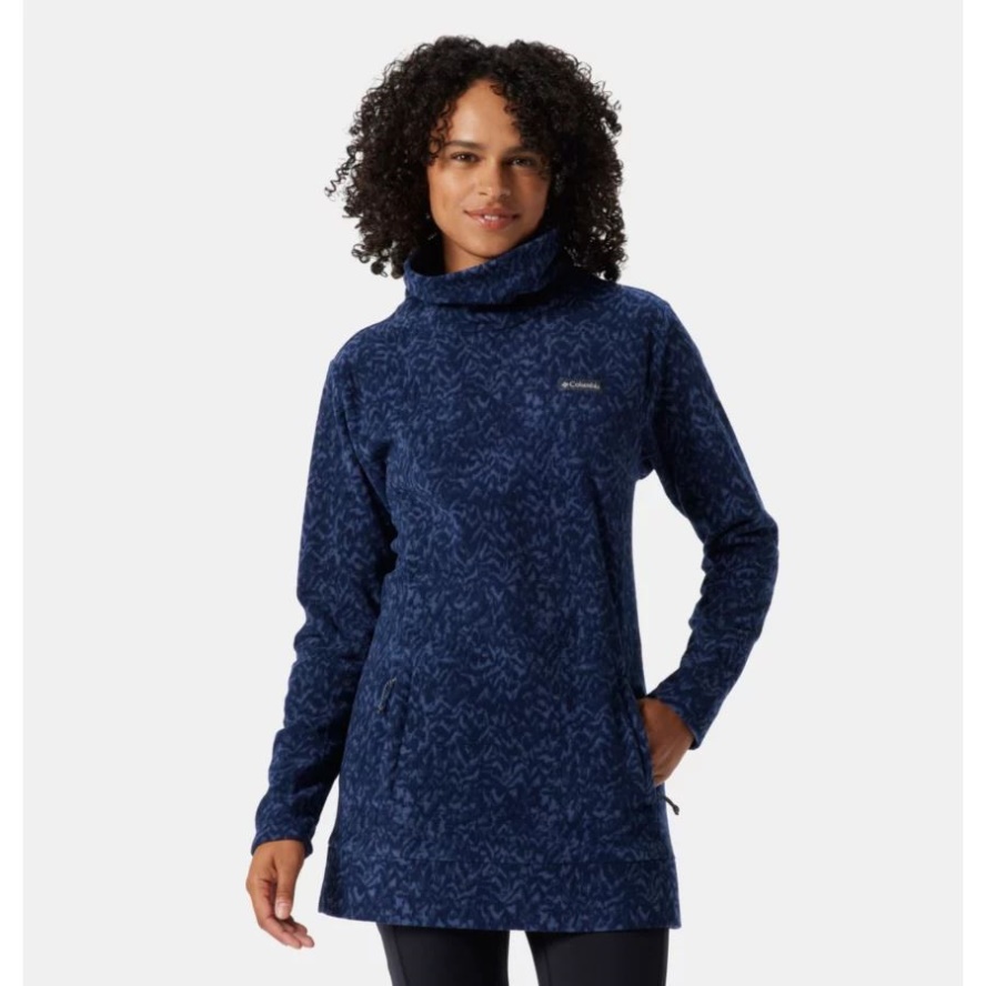 Columbia Sale Nocturnal Terrain Print Women's Ali Peak Fleece Tunic