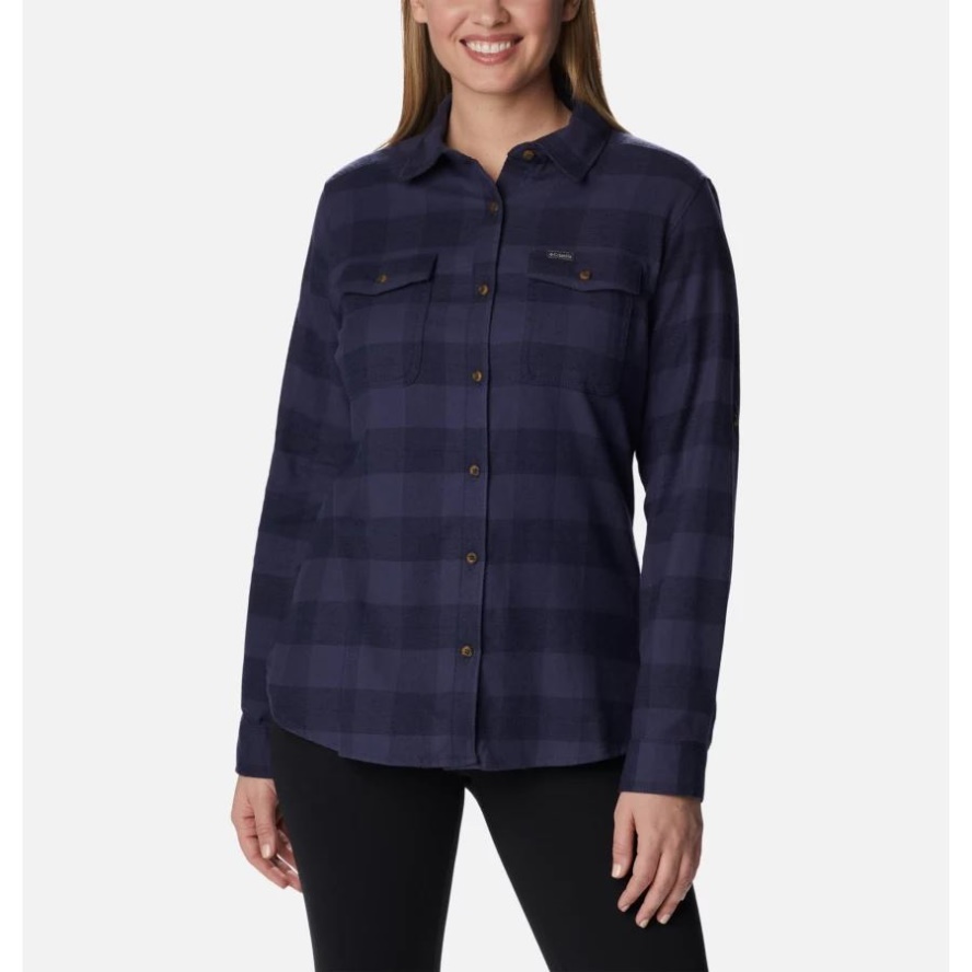 Columbia Sale Nocturnal Twill Women's Pine Street Stretch Flannel