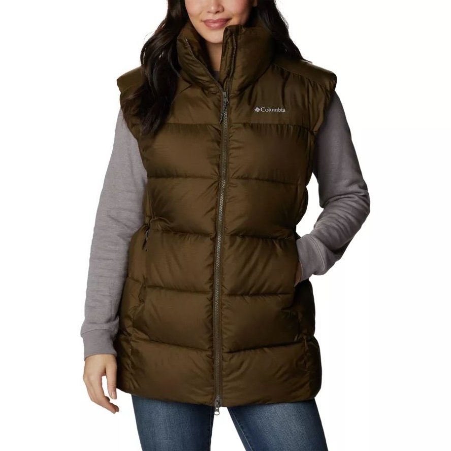 Columbia Sale Olive Green Women's Puffect Mid Puffer Vest