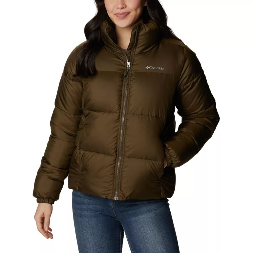 Columbia Sale Olive Green Women's Puffect Puffer Jacket