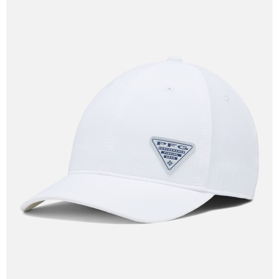 Columbia Sale PFG Women's Ponytail Ball Cap White
