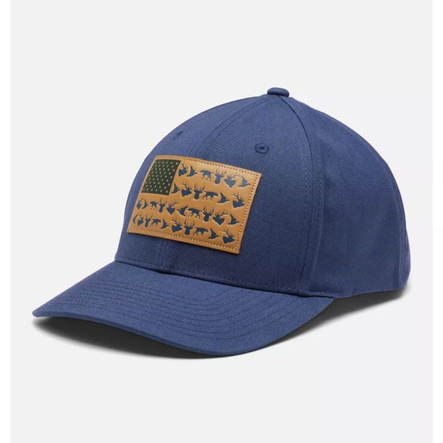 Columbia Sale PHG Game Flag 110 Snap Back Cap Mid Crown Zinc