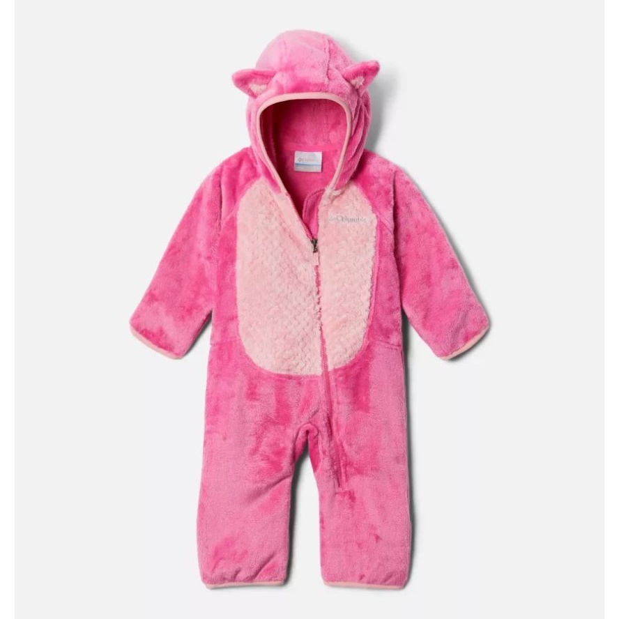 Columbia Sale Pink Ice/Pink Orchid Infant Foxy Baby Sherpa Bunting