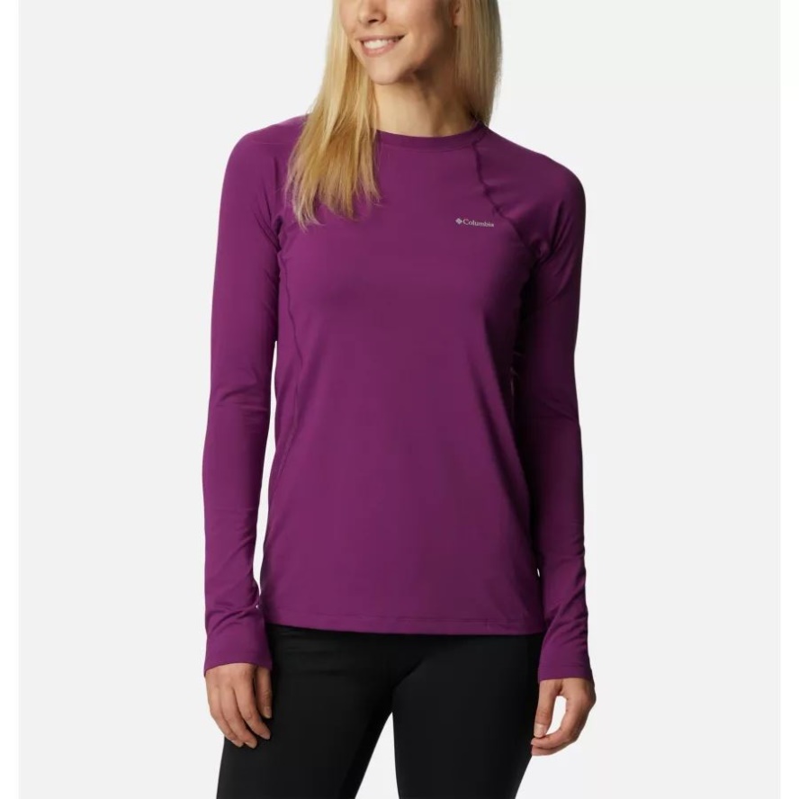 Columbia Sale Plum Women's Midweight Baselayer Crew
