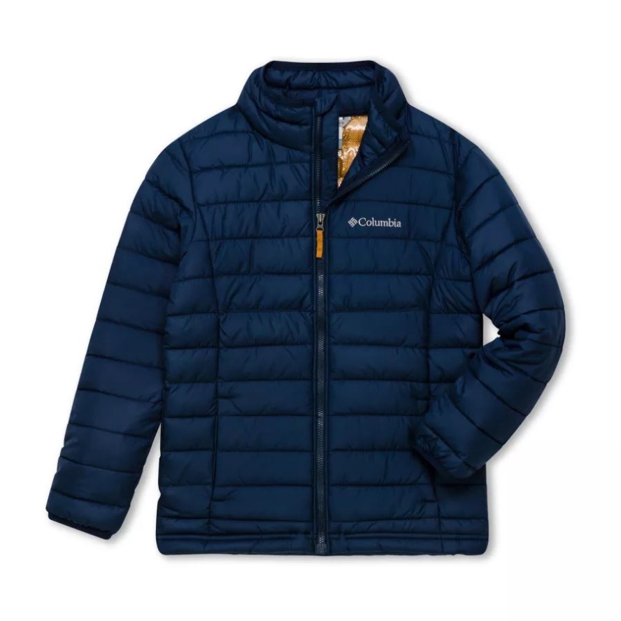 Columbia Sale Powder Lite Boys Insulated Jacket Collegiate Navy