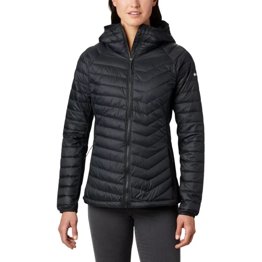 Columbia Sale Powder Pass Hooded Jacket Black