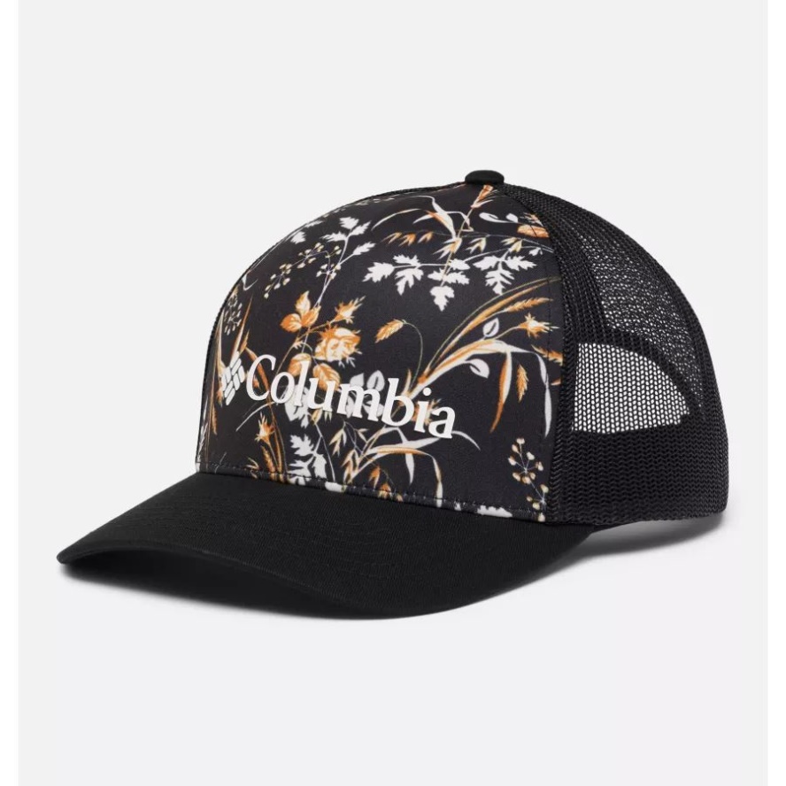 Columbia Sale Punchbowl Trucker Hat Black Fallgrass/Black