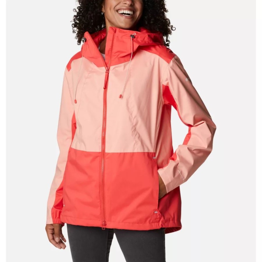 Columbia Sale Red Hibiscus/Coral Reef Women's Sunrise Ridge Jacket