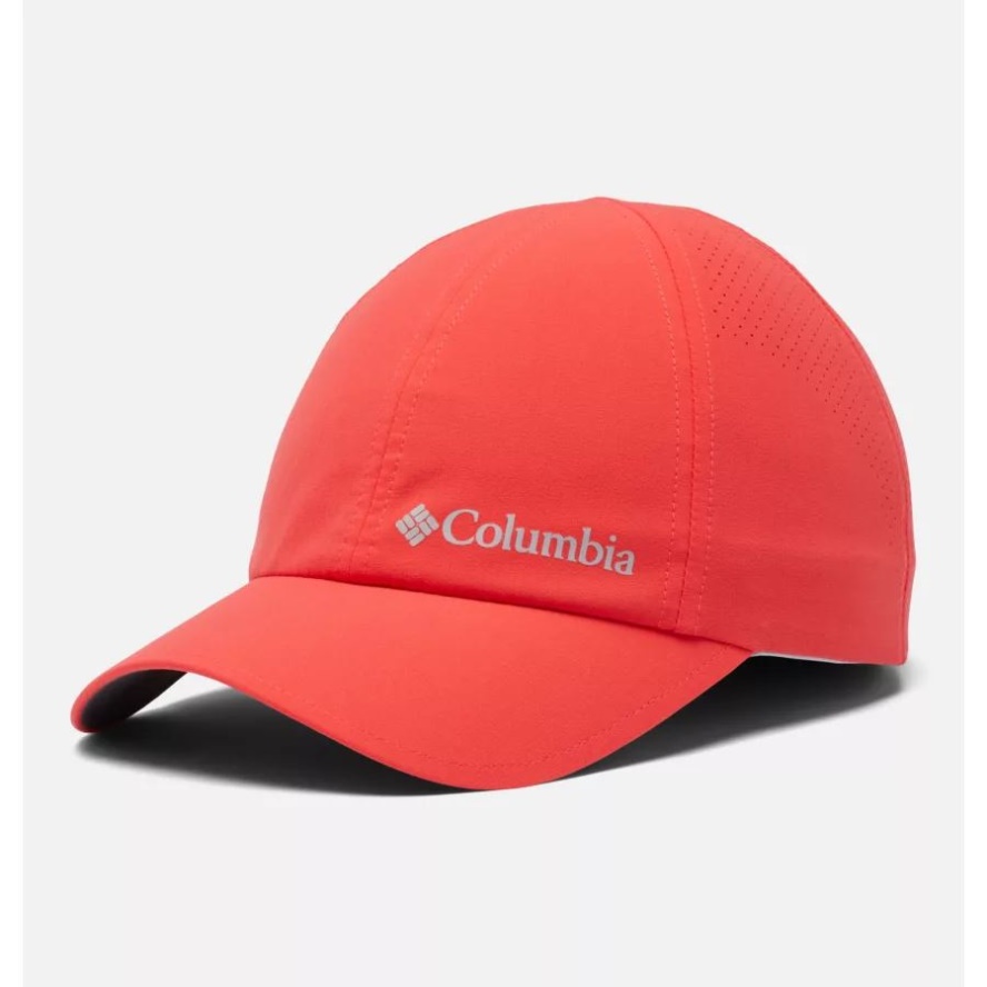 Columbia Sale Red Hibiscus Unisex Silver Ridge III Ball Cap