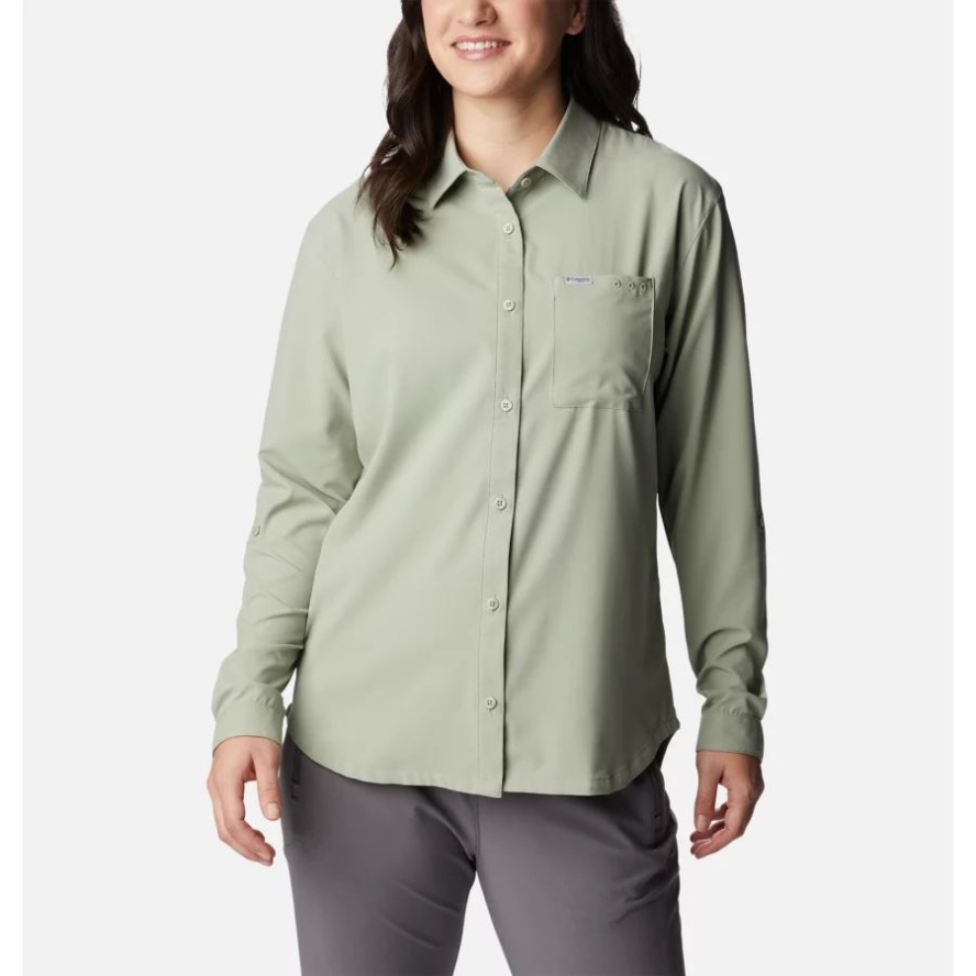 Columbia Sale Safari Women's PFG Sun Drifter Woven Long Sleeve Shirt