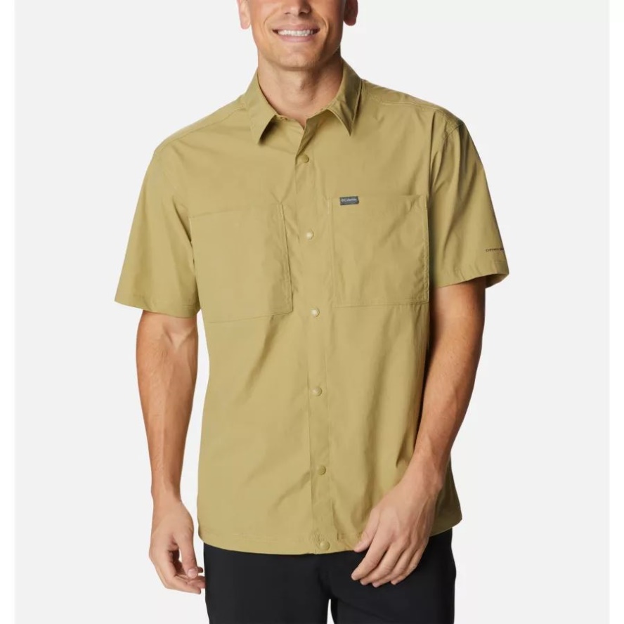 Columbia Sale Savory Men's Tech Trail Woven Short Sleeve Shirt