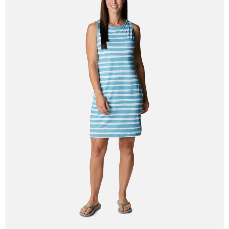 Columbia Sale Sea Wave Brush Stripe Women's Chill River Printed Dress