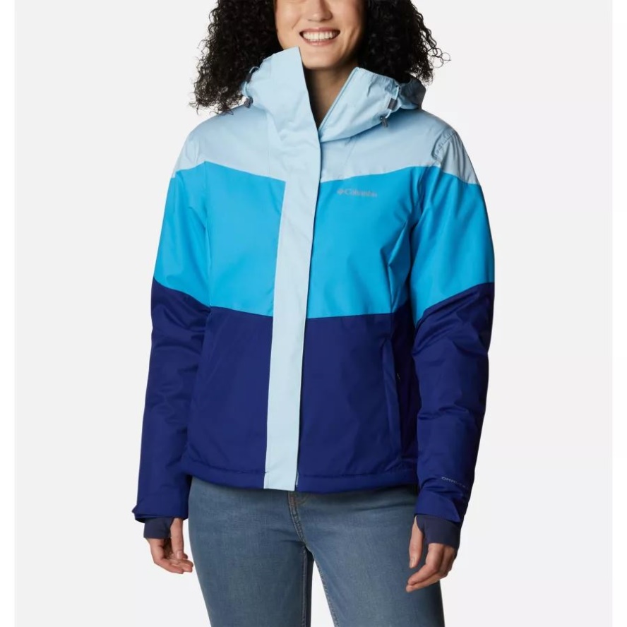 Columbia Sale Spring Blue/Dark Sapphire/Blue Chill Women's Tipton Peak II Insulated Jacket