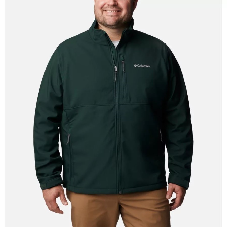 Columbia Sale Spruce Men's Ascender Softshell Jacket Big