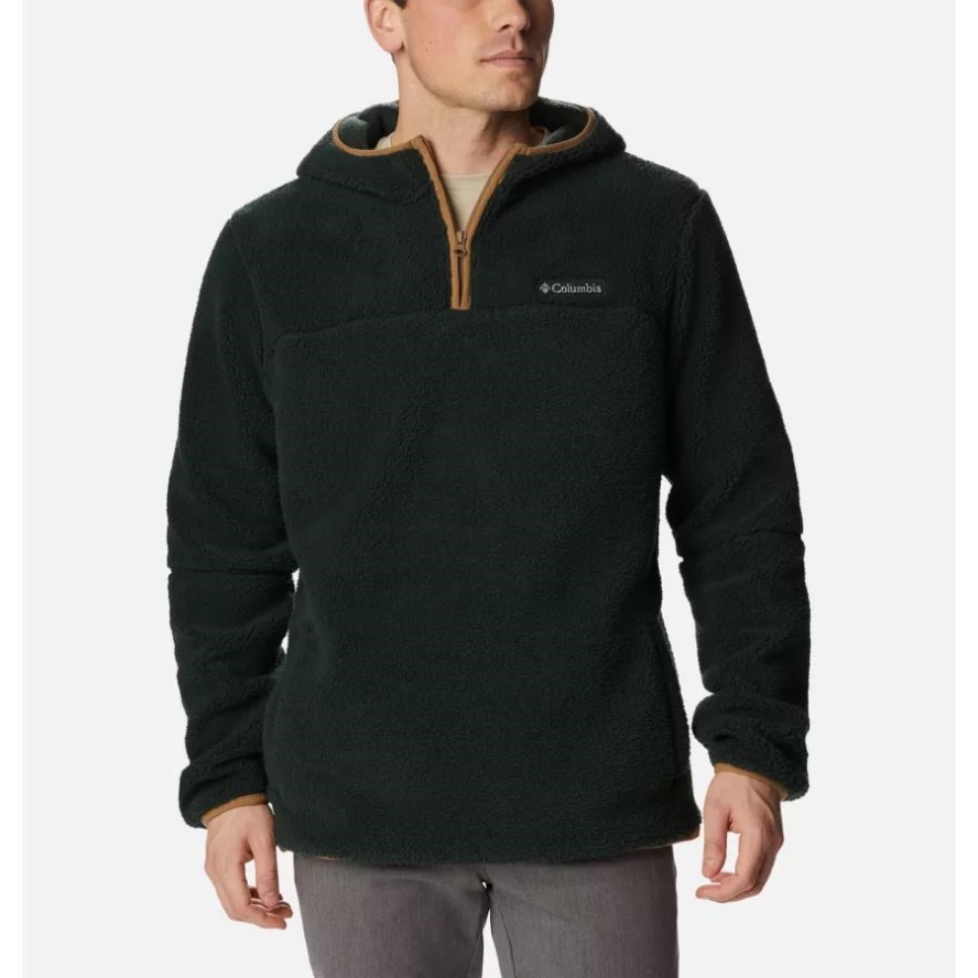Columbia Sale Spruce Men's Rugged Ridge III Sherpa Pullover Hoodie