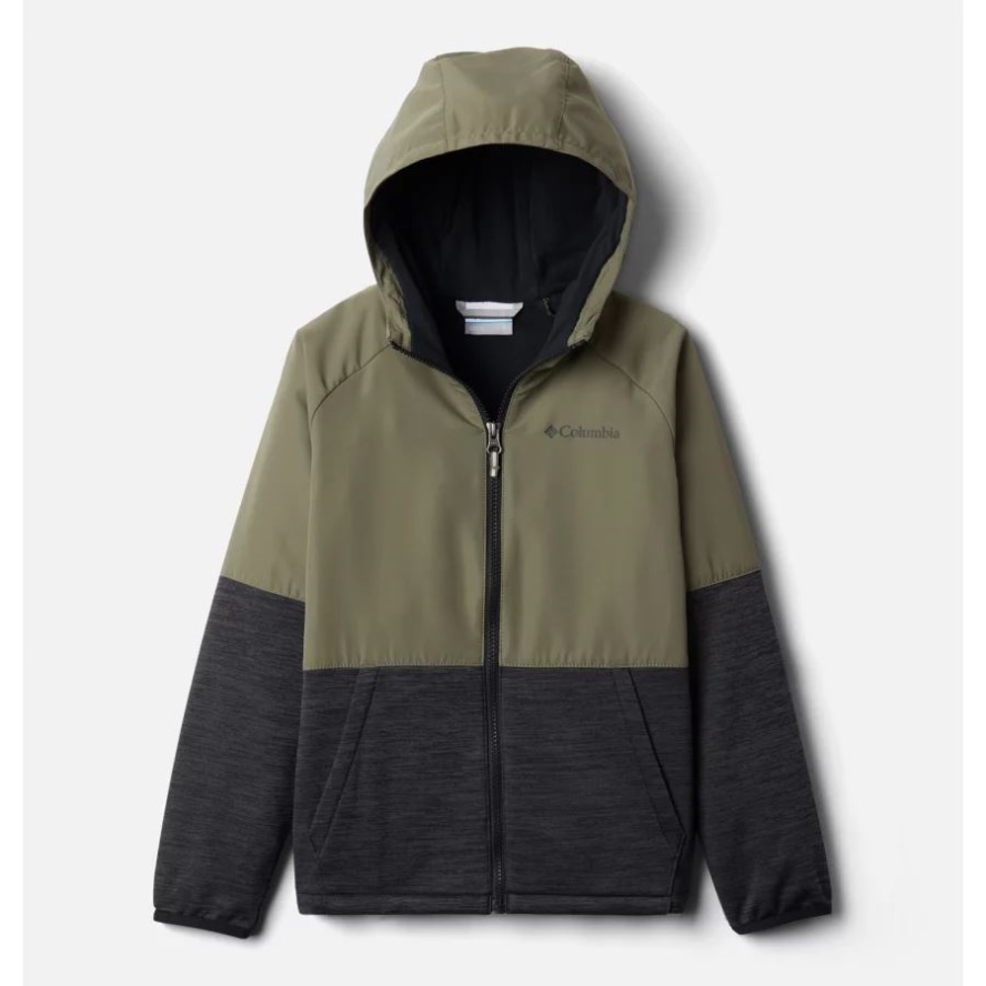 Columbia Sale Stone Green/Black Heather Boy's Out-Shield Dry Fleece