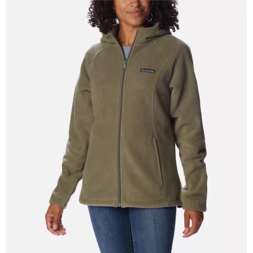 Columbia Sale Stone Green Women's Benton Springs Full Zip Hoodie