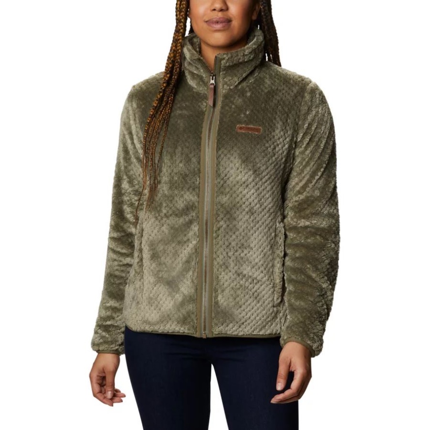 Columbia Sale Stone Green Women's Fire Side II Sherpa Full Zip Fleece