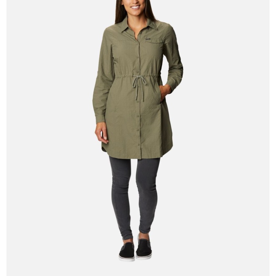 Columbia Sale Stone Green Women's Silver Ridge Novelty Dress