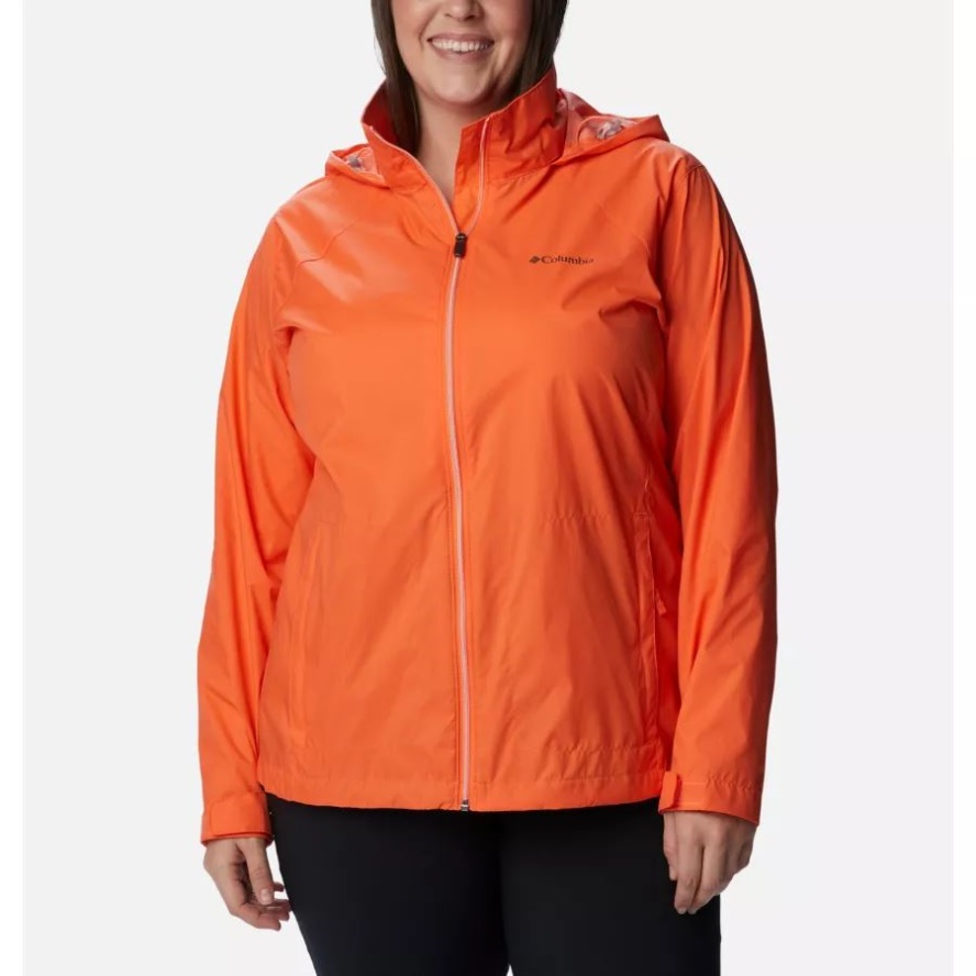 Columbia Sale Sunset Orange Women's Switchback III Jacket Plus Size