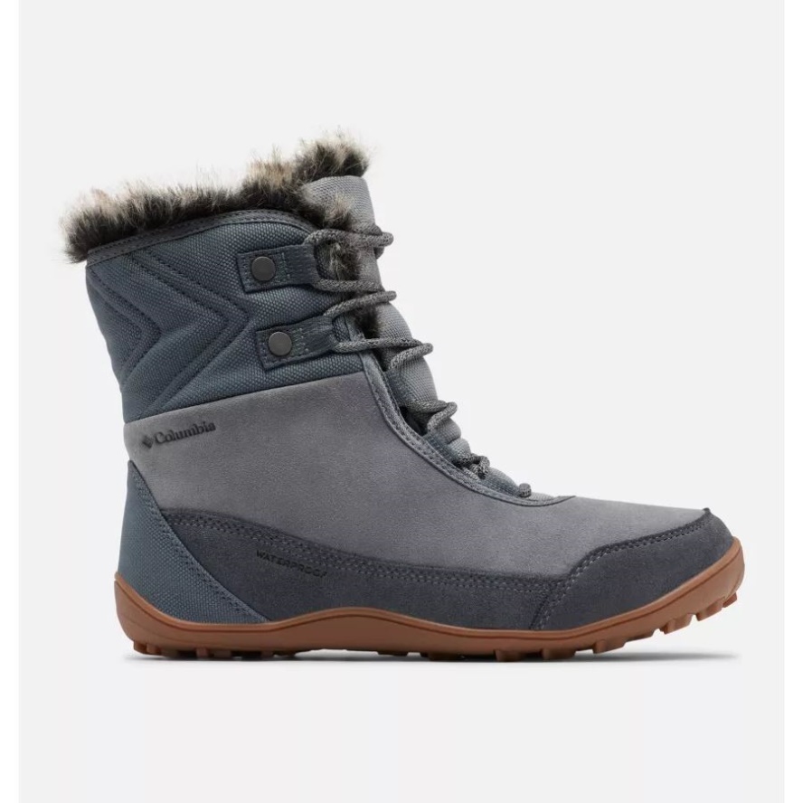 Columbia Sale Ti Grey Steel/Black Women's Minx Shorty Leather Boot