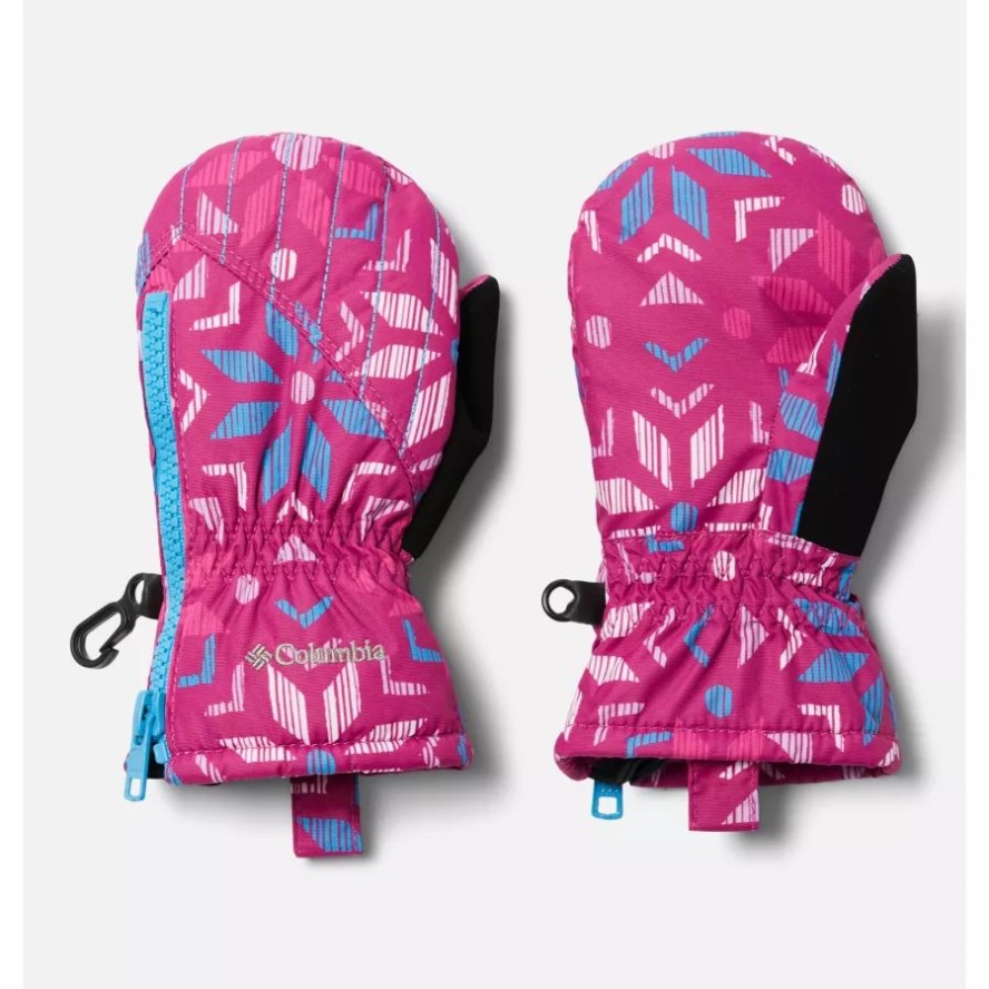 Columbia Sale Toddler Chippewa II Mittens Wild Fuchsia Paperflakes