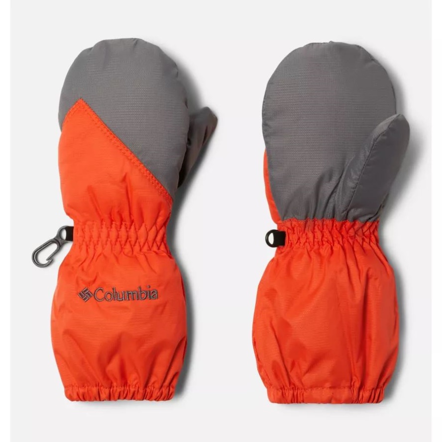 Columbia Sale Toddler Chippewa Long Mittens Red Quartz/City Grey