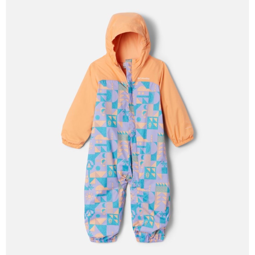 Columbia Sale Toddler Critter Jitters II Rain Suit Frosted Purple Quest/Peach